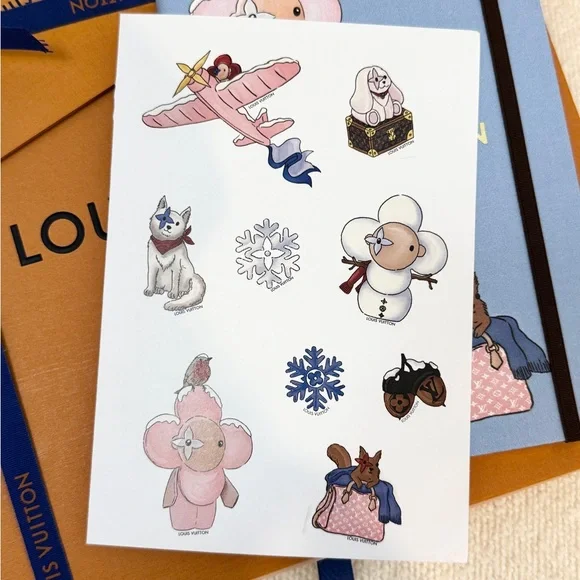 ✨NEW✨LOUIS VUITTON 2025 “Vivienne Holidays” Jane Notebook MM